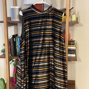 Groovy Metallic Dress
